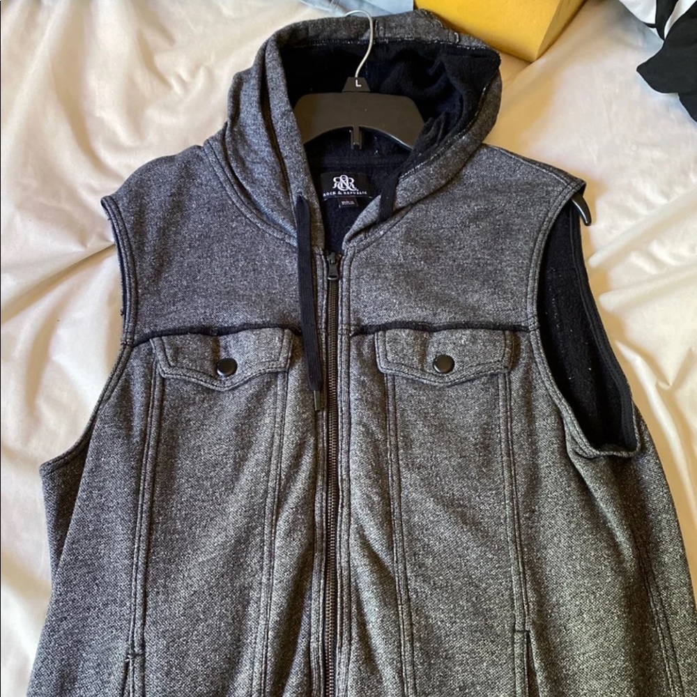 Men’s fleece vest jacket